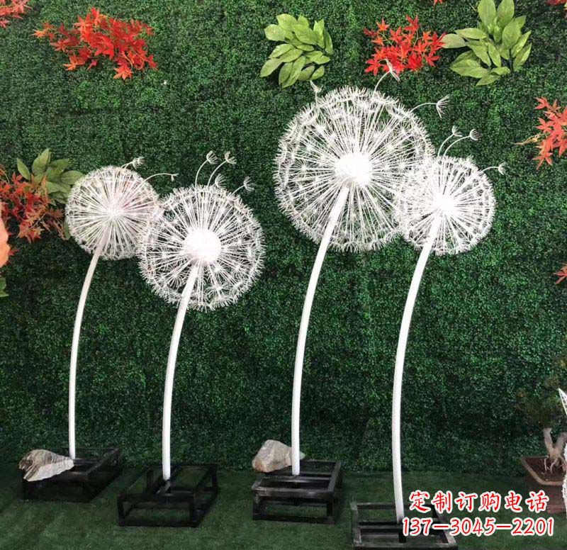 酒泉不锈钢蒲公英——折射着自然之美