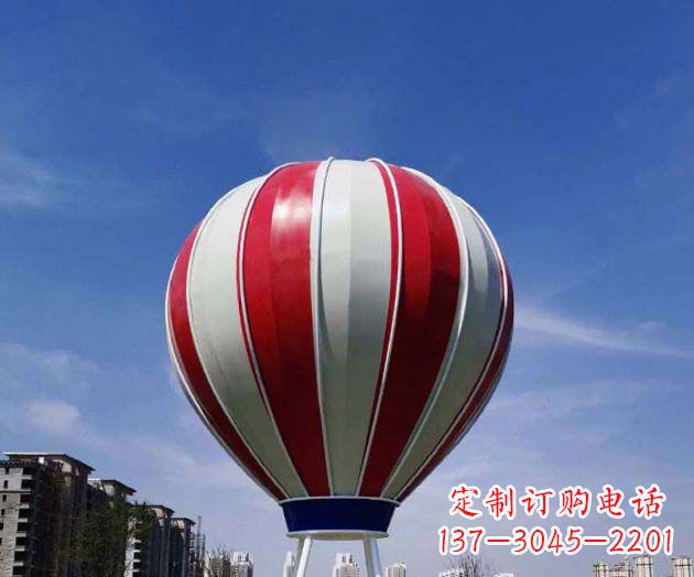 酒泉不锈钢热气球景观雕塑