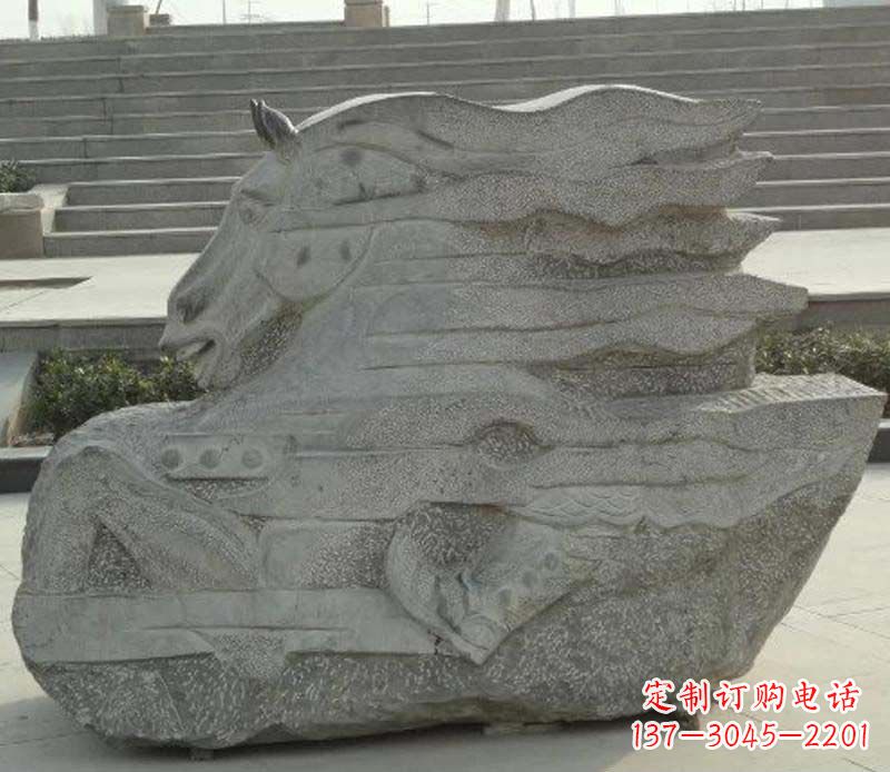 酒泉大理石马雕百年传统的精美杰作