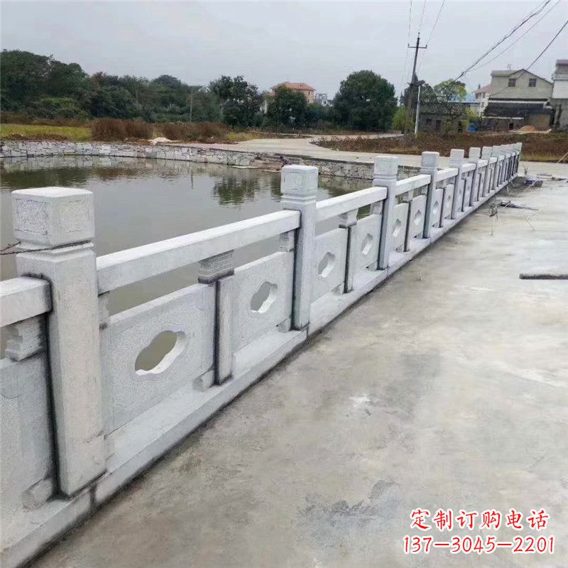 酒泉大理石河道石雕栏杆