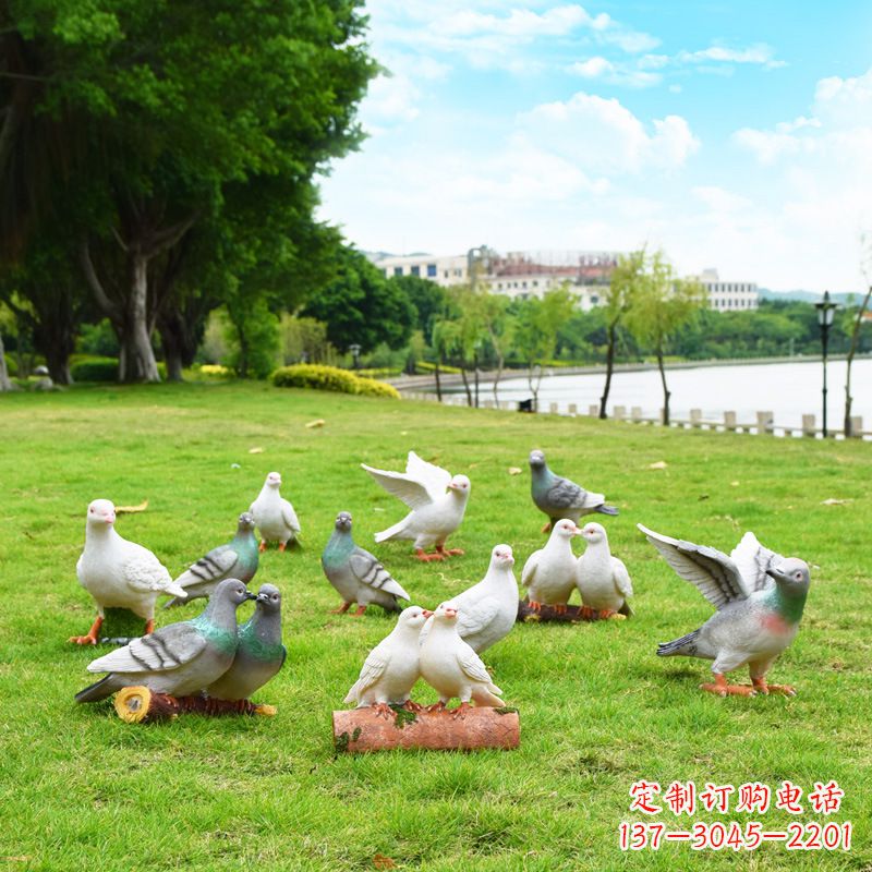 酒泉大学和平鸽雕塑