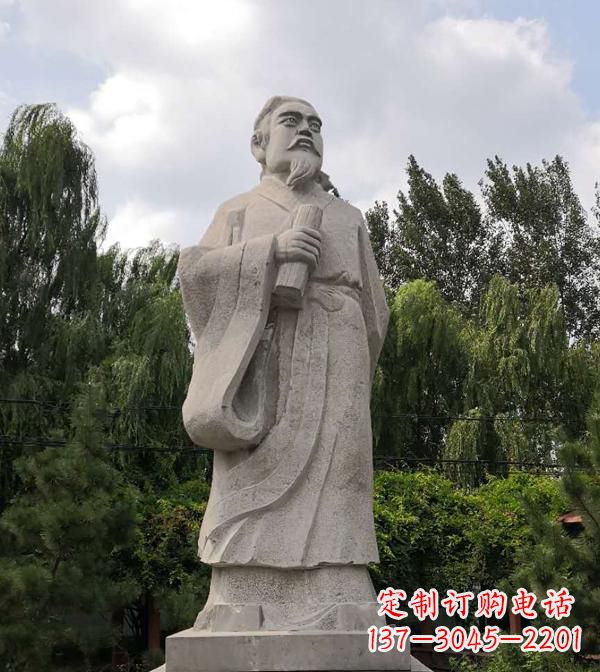 酒泉中国古代历史名人雕塑