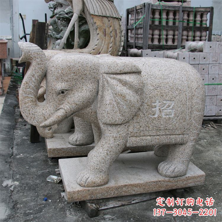 酒泉唯美大象雕塑