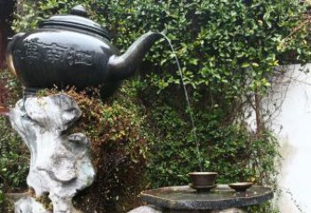 酒泉铜雕茶壶，雕刻美景，带您开启新的旅程
