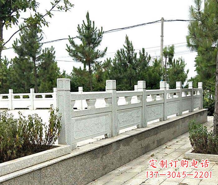 酒泉大理石栏杆雕塑:精致的定制艺术品