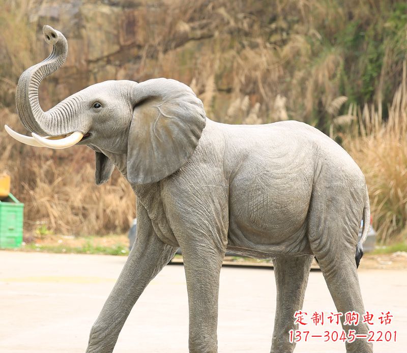 酒泉中领雕塑大象雕塑特色定制