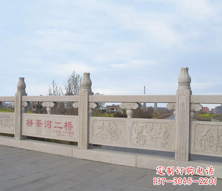 酒泉石栏板景区石雕