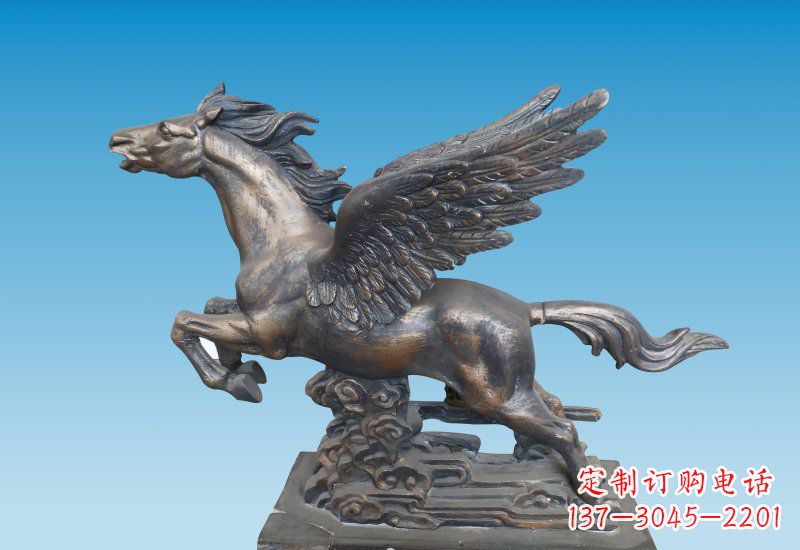 酒泉铜雕企业飞马