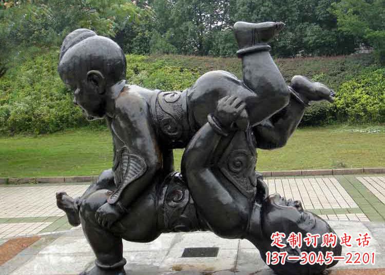 酒泉顽皮的小孩