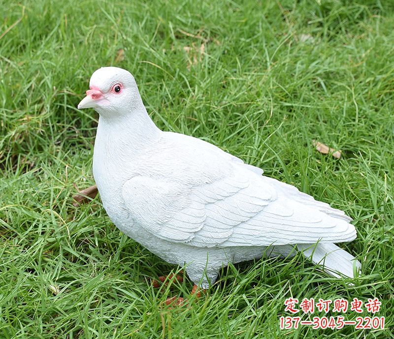 酒泉潍坊和平鸽雕塑女孩