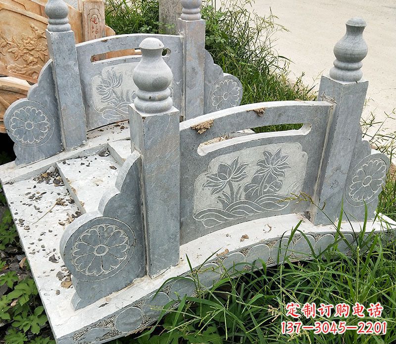 酒泉园林仿古石栏板景观石雕_1 (2)