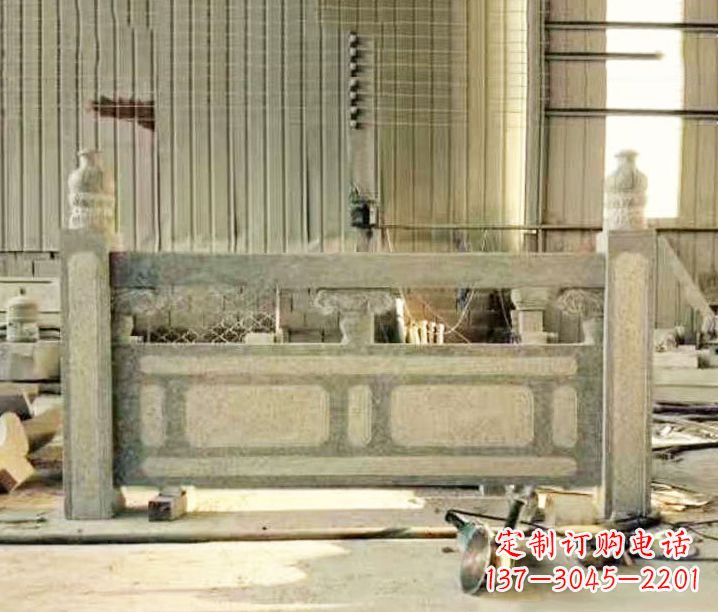酒泉园林仿古石栏板景观石雕_2 (2)