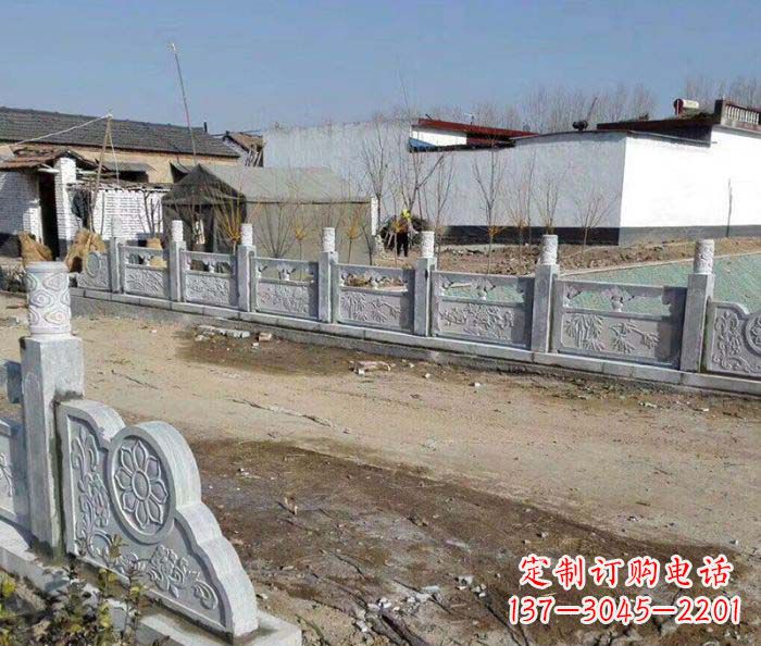 酒泉园林景观仿古栏板石雕